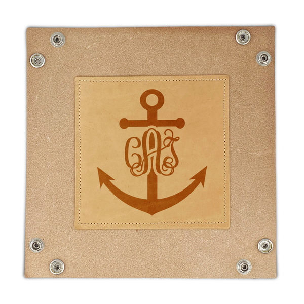 Monogram Anchor Genuine Leather Valet Trays - FRONT