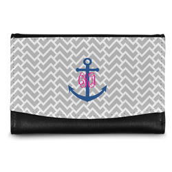 Monogram Anchor Genuine Leather Women's Wallet - Small
