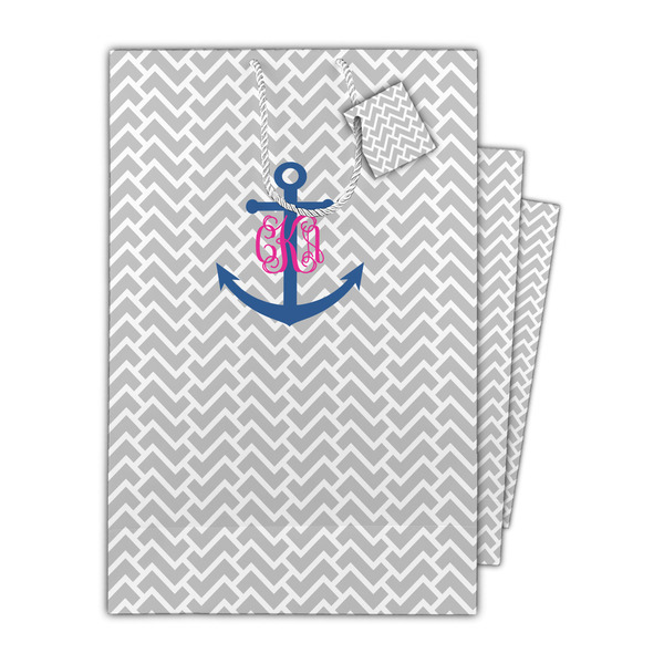 Monogram Anchor Gift Bags - Parent/Main