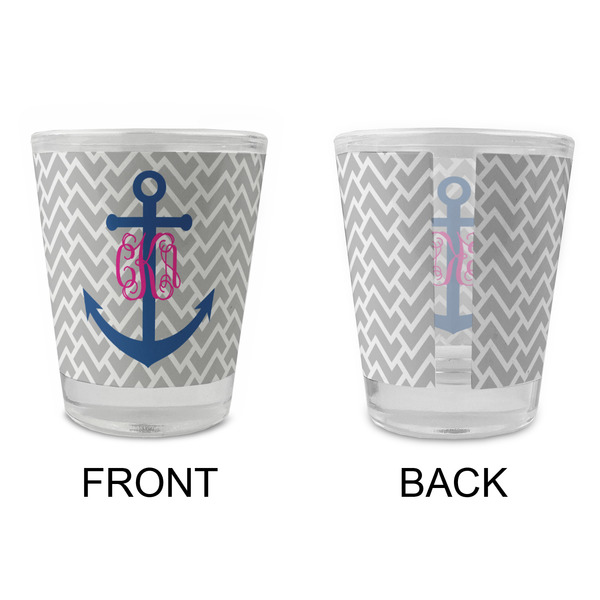 Monogram Anchor Glass Shot Glass - Standard - APPROVAL
