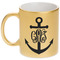 Monogram Anchor Gold Mug - Main
