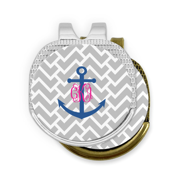 Monogram Anchor Golf Ball Marker Hat Clip - PARENT/MAIN