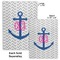 Monogram Anchor Hard Cover Journal - Compare
