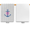 Monogram Anchor House Flags - Single Sided - APPROVAL