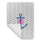 Monogram Anchor House Flags - Single Sided - FRONT FOLDED