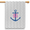 Monogram Anchor House Flags - Single Sided - PARENT MAIN