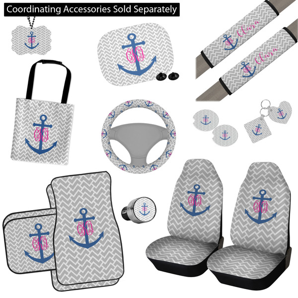 Monogram Anchor Interior Car Accessories