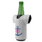 Monogram Anchor Jersey Bottle Cooler - ANGLE (on bottle)