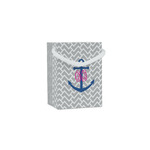 Monogram Anchor Jewelry Gift Bags - Matte