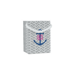Monogram Anchor Jewelry Gift Bags - Matte