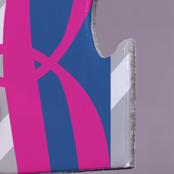 Monogram Anchor Jigsaw Puzzle 30 Piece  - Close Up