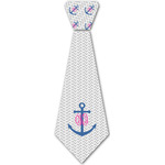 Monogram Anchor Iron On Tie - 4 Sizes