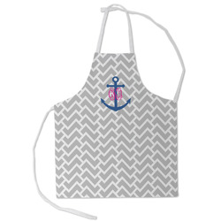 Monogram Anchor Kid's Apron - Small