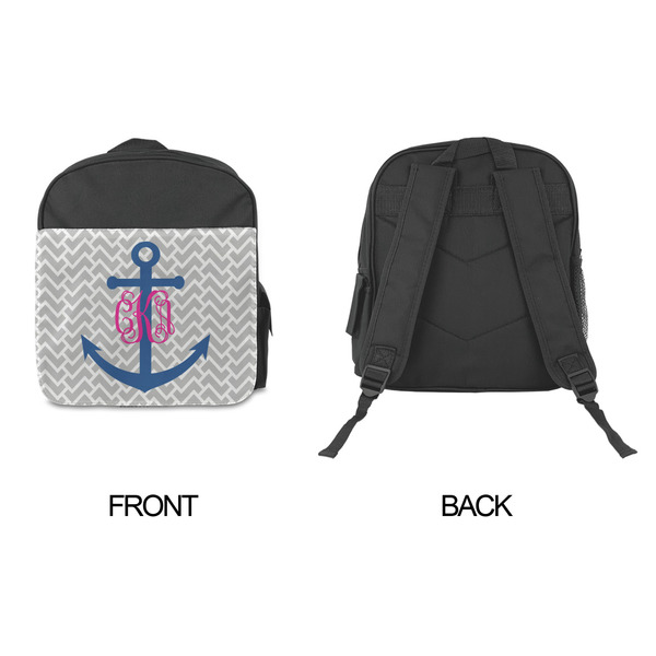 Monogram Anchor Kid's Backpack - Approval