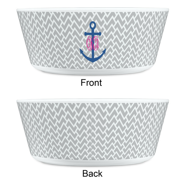 Monogram Anchor Kids Bowls - APPROVAL