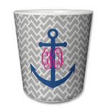 Monogram Anchor Plastic Tumbler 6oz (Personalized)