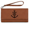 Monogram Anchor Ladies Wallet - Leather - Rawhide - Front View