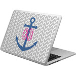Monogram Anchor Laptop Skin - Custom Sized