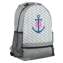 Monogram Anchor Backpack - Grey