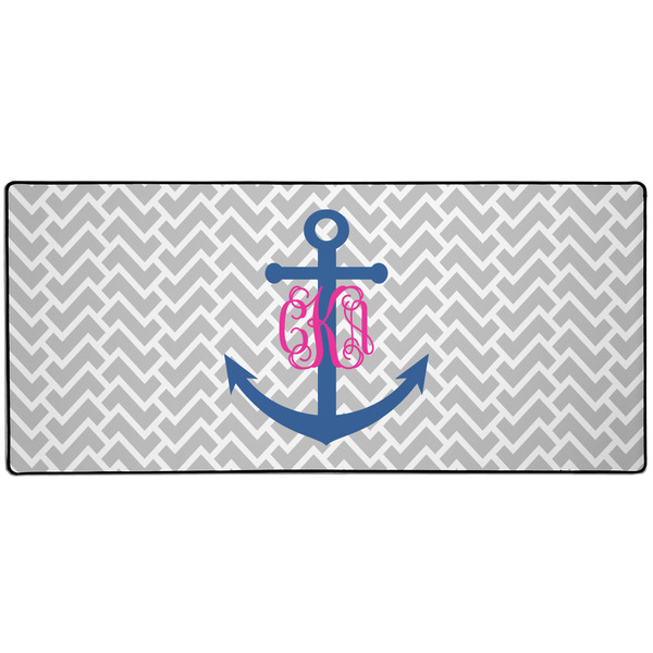 Custom Monogram Anchor 3XL Gaming Mouse Pad - 35" x 16"