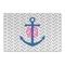 Monogram Anchor Large Rectangle Car Magnets- Front/Main/Approval