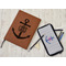 Monogram Anchor Leather Sketchbook - Large - Double Sided - In Context