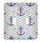 Monogram Anchor Light Switch Cover (2 Toggle Plate)