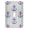 Monogram Anchor Light Switch Cover (Single Toggle)