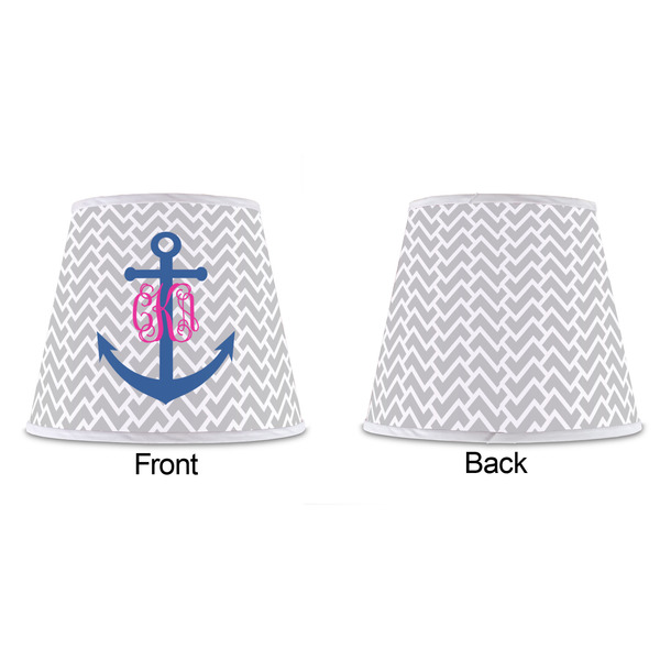 Monogram Anchor Poly Film Empire Lampshade - Approval