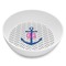Monogram Anchor Melamine Bowl - 8 oz (Personalized)