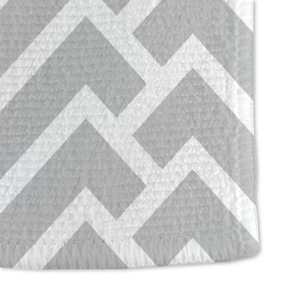 Monogram Anchor Microfiber Dish Towel - DETAIL