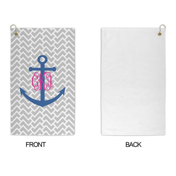 Monogram Anchor Microfiber Golf Towels - APPROVAL