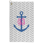 Monogram Anchor Microfiber Golf Towel