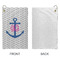 Monogram Anchor Microfiber Golf Towels - Small - APPROVAL