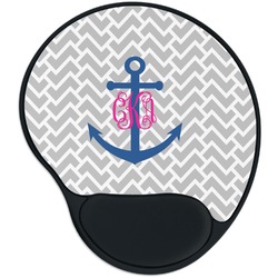 Monogram Anchor Mouse Pad with Wrist Support
