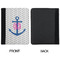 Monogram Anchor Padfolio Clipboards - Small - APPROVAL