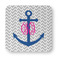 Monogram Anchor Paper Coasters - Approval