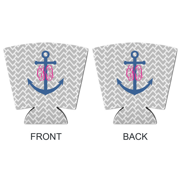 Monogram Anchor Party Cup Sleeves - with bottom - APPROVAL