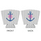 Monogram Anchor Party Cup Sleeves - with bottom - APPROVAL