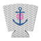 Monogram Anchor Party Cup Sleeves - with bottom - FRONT