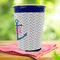 Monogram Anchor Party Cup Sleeves - with bottom - Lifestyle