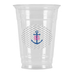 Monogram Anchor Party Cups - 16oz