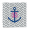 Monogram Anchor Party Favor Gift Bag - Gloss - Front