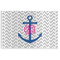 Monogram Anchor Disposable Paper Placemats