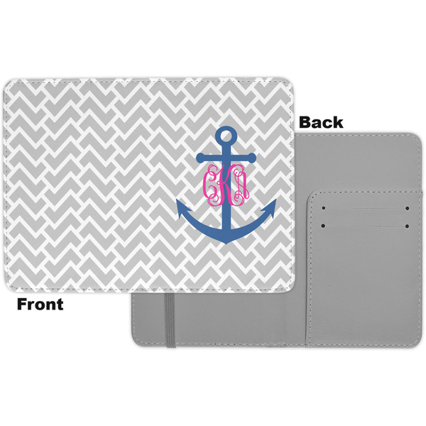 Monogram Anchor Passport Holder - Apvl