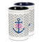 Monogram Anchor Ceramic Pencil Holder - Large