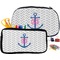 Monogram Anchor Pencil / School Supplies Bags Small and Medium