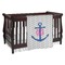 Monogram Anchor Personalized Baby Blanket