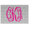 Monogram Anchor Personalized Placemat (Back)