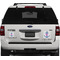 Monogram Anchor Personalized Square Car Magnets on Ford Explorer